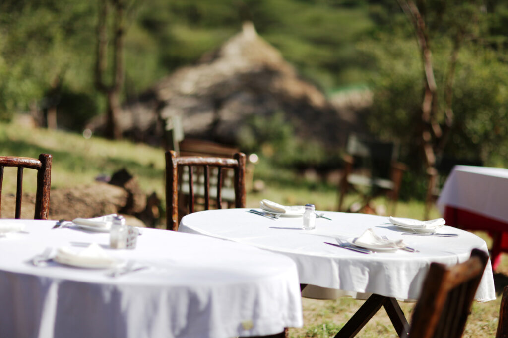 Sabache Safari Camp Dining