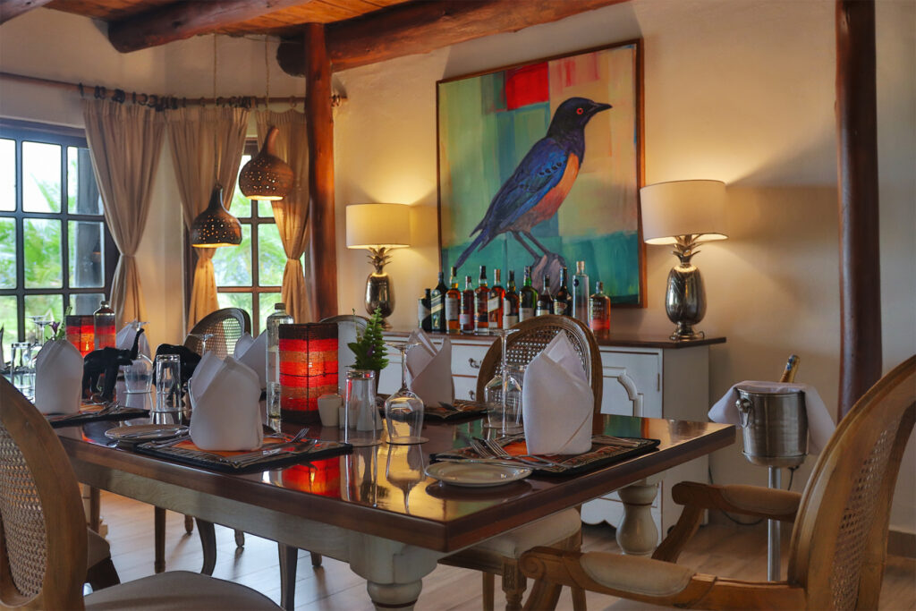 Dining & Cuisine of Kibo Villa