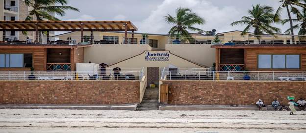 Front side of Jumeirah Beach Resort