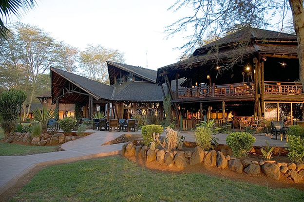 The beautiful view of Ol Tukai Lodge