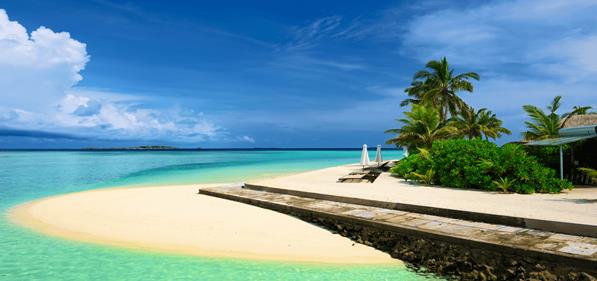 Tropical palm-fringed islands surrounded by clear waters in Maldives – Adequate Safaris